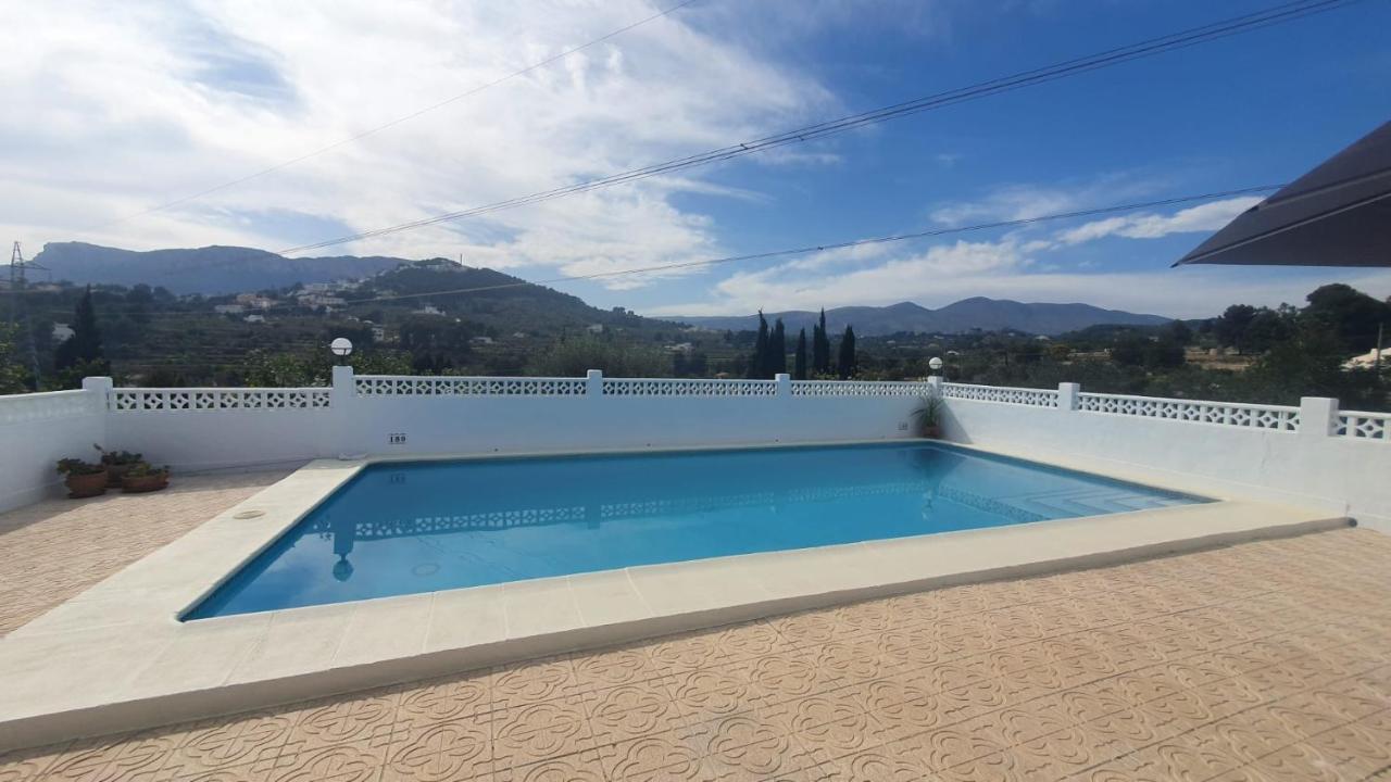 Cheerful 2-Bedroom Villa With Private Pool Calpe Exterior foto